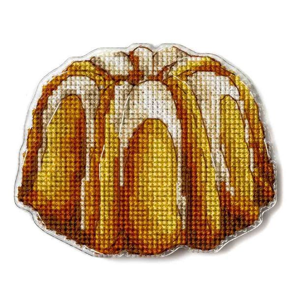 Plastic Cross-Stitch Kit &ndash; "Cupcake" (Double-Sided) FLX-103