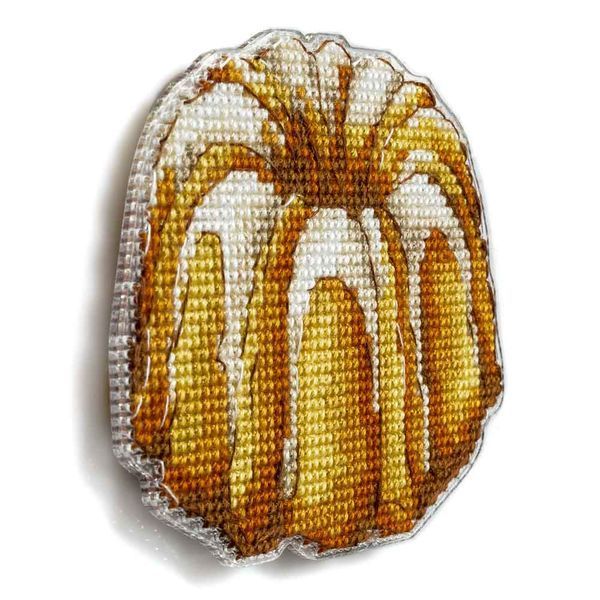 Plastic Cross-Stitch Kit &ndash; "Cupcake" (Double-Sided) FLX-103