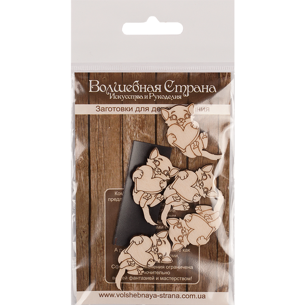 Decoration blank FLC-134 (5 pieces)