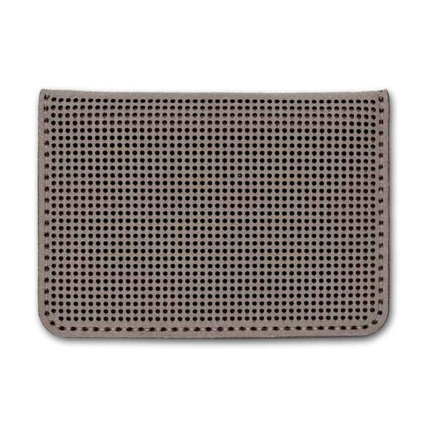 Faux Leather Embroidery Blank &ndash; &ldquo;ID Card Cover&rdquo; FLBE(BB)-033 Latte