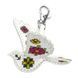Faux Leather Cross-Stitch Kit &ndash; &ldquo;Bag Charm Bird. Blooming Morning&rdquo; FLHL-112 FLHL-112 photo 2