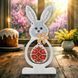 Bead Embroidery Kit (Plastic Base) &ndash; &ldquo;Loving Bunny&rdquo; FLPL-114 FLPL-114 photo 1