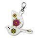 Faux Leather Cross-Stitch Kit &ndash; &ldquo;Bag Charm Bird. Blooming Morning&rdquo; FLHL-112 FLHL-112 photo 4