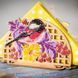 Wooden Bead Embroidery Kit &ndash; &ldquo;Napkin Holder &ndash; Bird On Branch&rdquo; FLK-248 FLK-248 photo 6