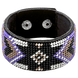 Faux Leather Bead Embroidery Kit &ndash; &ldquo;Bracelet&rdquo; (3 &times; 22 cm) FLBB-030 Black FLBB-030 photo 3