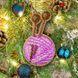 Wooden Bead Embroidery Kit &ndash; &ldquo;Christmas Ornament &ndash; Ball of Inspiration&rdquo; FLK-523 FLK-523 photo 1