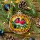 Wooden Cross-Stitch Kit &ndash; &ldquo;Christmas Ornament &ndash; Bullfinches&rdquo; FLW-001 FLW-001 photo 1