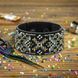 Faux Leather Bead Embroidery Kit &ndash; &ldquo;Bracelet&rdquo; (3 &times; 22 cm) FLBB-158 Black FLBB-158 photo 1