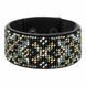 Faux Leather Bead Embroidery Kit &ndash; &ldquo;Bracelet&rdquo; (3 &times; 22 cm) FLBB-158 Black FLBB-158 photo 3