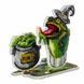 Plastic Cross-Stitch Kit &ndash; &ldquo;Frog Cocktail&rdquo; FLX-125 FLX-125 photo 4