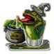 Plastic Cross-Stitch Kit &ndash; &ldquo;Frog Cocktail&rdquo; FLX-125 FLX-125 photo 2
