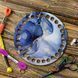 Floss Organizer &ndash; &ldquo;Blue Marble, Round&rdquo; FLZ(P)-065 FLZ(P)-065 photo 1
