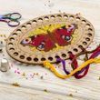 Wooden Embroidery Blank &ndash; &ldquo;Thread Organizer&rdquo; FLHW-018