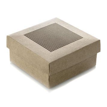 Cardboard Embroidery Blank &ndash; &ldquo;Gift Box&rdquo; FLBE(C)-003