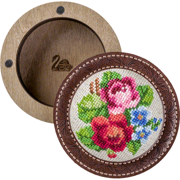 Pincushion Kit &ndash; &ldquo;Flowers From Granny&rsquo;s Garden&rdquo; FLTL-027