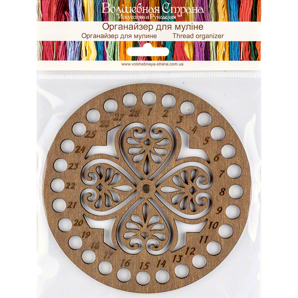 Floss Organizer &ndash; &ldquo;Lucky Flower&rdquo; FLZ(F)-013