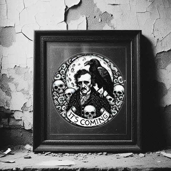 Cross-Stitch Pattern &ndash; "The Raven&rsquo;s Call" WLP-035