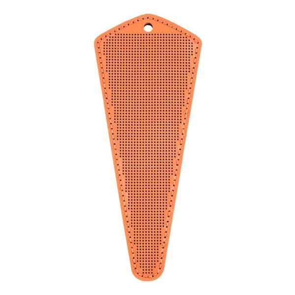 Faux Leather Embroidery Blank "Scissors Case" FLBE(BB)-082 Orange