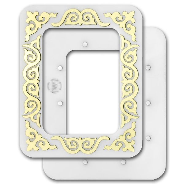 Magnetic Embroidery Frame (6.5 &times; 9 cm inner size) FLMP-037