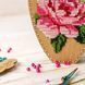 Wooden Bead Embroidery Kit &ndash; &ldquo;Rose&rdquo; (Double-Sided Vase) FLK-350 FLK-350 photo 7
