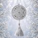 Bead Embroidery Kit (Plastic Base) &ndash; &ldquo;Christmas Ornament &ndash; Snow Magic&rdquo; FLPL-119 FLPL-119 photo 1