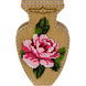 Wooden Bead Embroidery Kit &ndash; &ldquo;Rose&rdquo; (Double-Sided Vase) FLK-350 FLK-350 photo 4