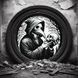 Cross-Stitch Pattern &ndash; "Talking to Darkness" WLP-026 WLP-026 photo 10