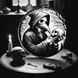 Cross-Stitch Pattern &ndash; "Talking to Darkness" WLP-026 WLP-026 photo 6