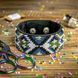 Faux Leather Bead Embroidery Kit &ndash; &ldquo;Bracelet&rdquo; (3 &times; 22 cm) FLBB-031 Black FLBB-031 photo 1