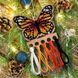 Wooden Bead Embroidery Kit &ndash; &ldquo;Christmas Ornament &ndash; Butterfly Organizer&rdquo; FLK-524 FLK-524 photo 1