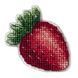 Plastic Cross-Stitch Kit &ndash; "Strawberry" (Double-Sided) FLX-063 FLX-063 photo 5