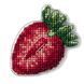 Plastic Cross-Stitch Kit &ndash; "Strawberry" (Double-Sided) FLX-063 FLX-063 photo 3