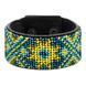 Faux Leather Bead Embroidery Kit &ndash; &ldquo;Bracelet&rdquo; (3 &times; 22 cm) FLBB-159 Black FLBB-159 photo 3