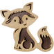Wooden-Lid Bead Organizer &ndash; &ldquo;Little Fox&rdquo; FLZB-099 FLZB-099 photo 3
