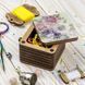 Thread Catcher Square &ndash; &ldquo;Watercolor Flowers&rdquo; FLZB(N)-108 FLZB(N)-108 photo 1