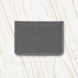 Faux Leather Embroidery Blank &ndash; &ldquo;ID Card Cover&rdquo; FLBE(BB)-034 Grey FLBE(BB)-034 photo 1