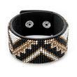 Faux Leather Bead Embroidery Kit &ndash; &ldquo;Bracelet&rdquo; (3 &times; 22 cm) FLBB-032 Black FLBB-032 photo 7