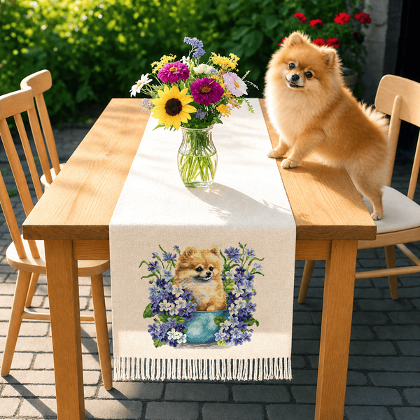 Cross-Stitch Pattern &ndash; "Floral Tenderness" WLP-101