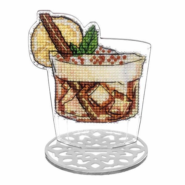 Plastic Cross-Stitch Kit &ndash; "Sour" (Double-Sided) FLX-036