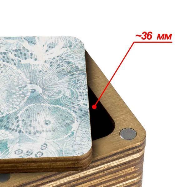 Thread Catcher Square &ndash; &ldquo;Sea Ornaments&rdquo; FLZB(N)-109