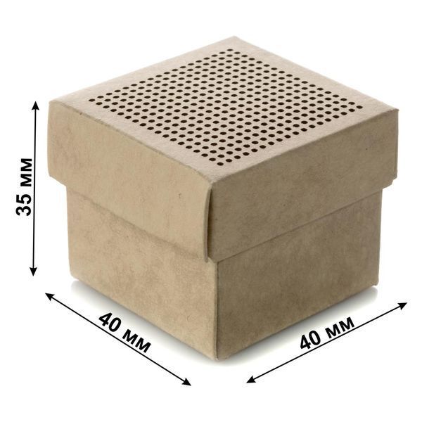 Cardboard Embroidery Blank &ndash; &ldquo;Gift Box&rdquo; FLBE(C)-004