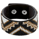 Faux Leather Bead Embroidery Kit &ndash; &ldquo;Bracelet&rdquo; (3 &times; 22 cm) FLBB-032 Black FLBB-032 photo 3