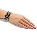 Faux Leather Bead Embroidery Kit &ndash; &ldquo;Bracelet&rdquo; (3 &times; 22 cm) FLBB-032 Black FLBB-032 photo 5
