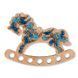 Wooden Bead Embroidery Kit &ndash; &ldquo;Christmas Ornament &ndash; Horse Organizer&rdquo; FLK-525 FLK-525 photo 4