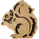 Wooden-Lid Bead Organizer &ndash; &ldquo;Squirrel With Nut&rdquo; FLZB-100 FLZB-100 photo 3