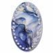 Floss Organizer &ndash; &ldquo;Blue Marble, Oval&rdquo; FLZ(P)-067 FLZ(P)-067 photo 2