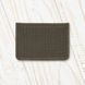 Faux Leather Embroidery Blank &ndash; &ldquo;ID Card Cover&rdquo; FLBE(BB)-035 Khaki FLBE(BB)-035 photo 1