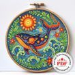 Cross-Stitch Pattern &ndash; "Petrykivka Fantasy" WLP-052
