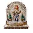 Wooden Cross-Stitch Kit &ndash; &ldquo;Snow Globe &ndash; Cream Edition&rdquo; FLW-048 FLW-048 photo 6