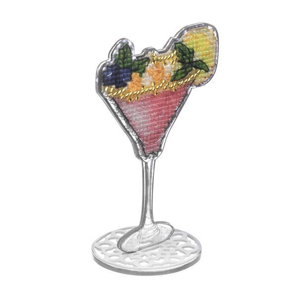 Plastic Cross-Stitch Kit &ndash; "Cosmopolitan" (Double-Sided) FLX-032